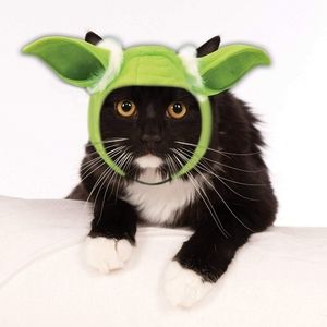 NWT Yoda Cat Hood Halloween Costume